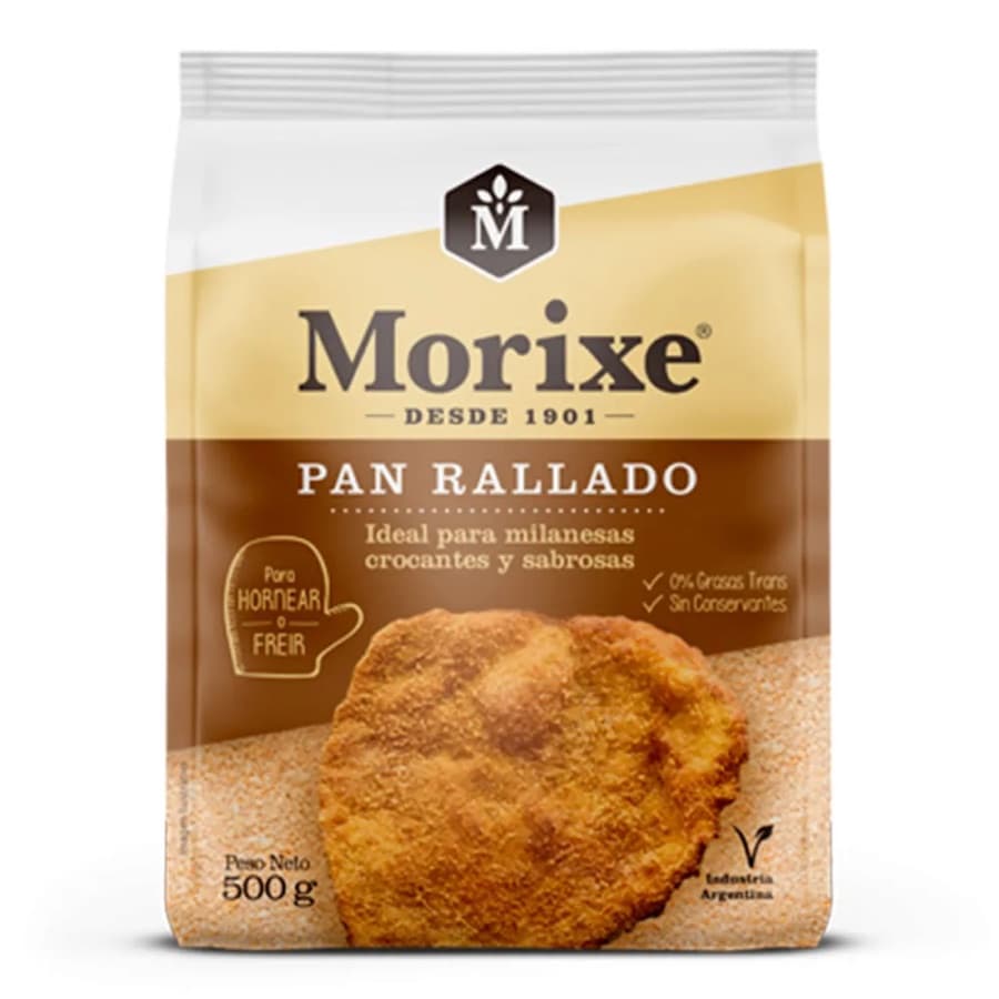 Pan Rallado Morixe X 500 Grm